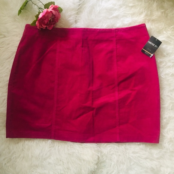 Forever 21 Dresses & Skirts - Forever 21 Corduroy Mini Skirt. Size 3X. NWT